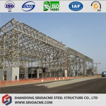 Structure en acier pour le hangar